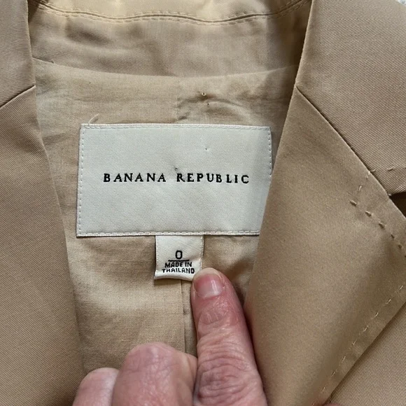 Khaki cotton banana republic suit - Picture 7 of 10